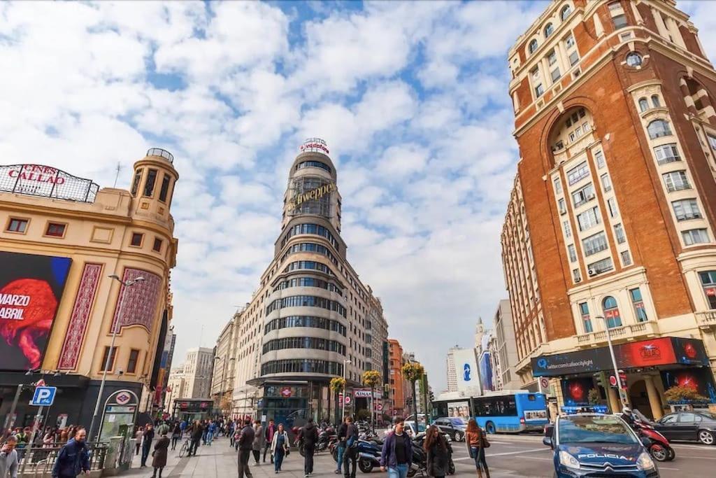 Rooms In Madrid Downtown Exterior foto
